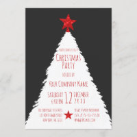 Red White Glitzer Star Trek Corporate Weihnachten