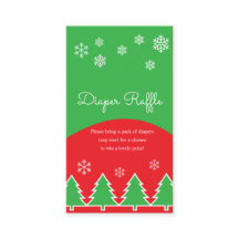 Red White Green Weihnachtsmann Windeln Raffel Fest