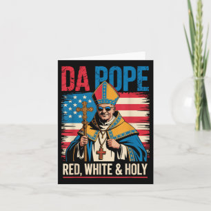 Red White Holy Da Pope aus America Chicago Pope L Karte