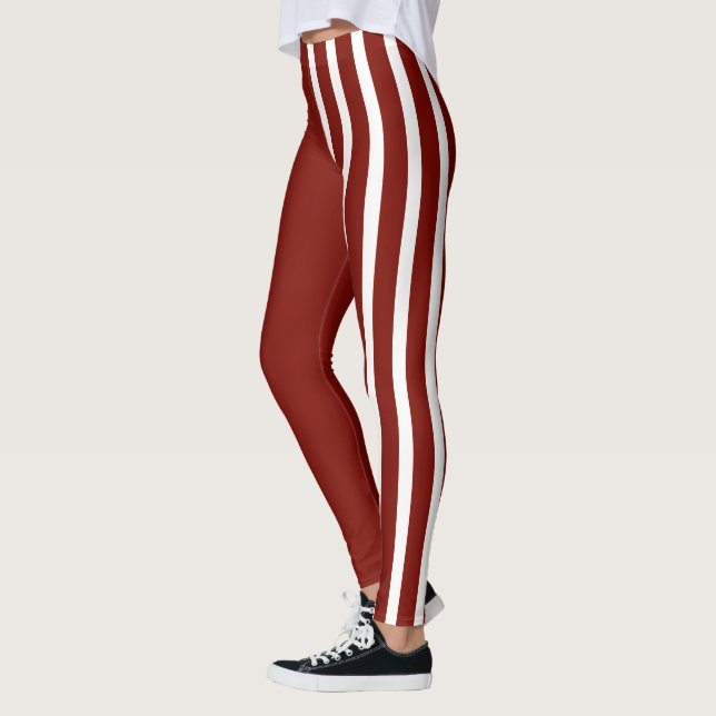 Red & White Jester Leggings (Links)