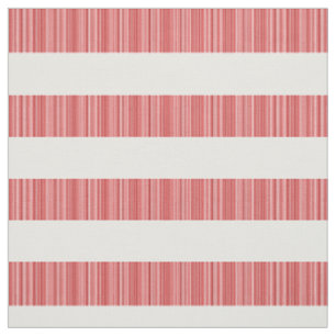 Red White Modern Stripes Stoff