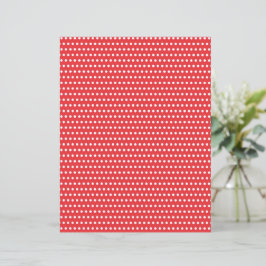 Red & White Punkte Weihnachtsbuch