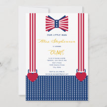 Red White Stripes 4. Juli 1. Geburtstag