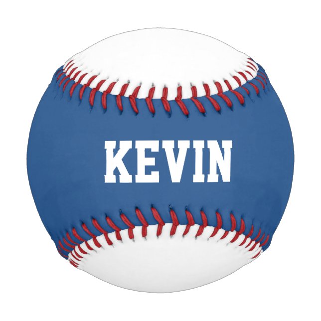 Red, White und Blue Custom Baseball (Vorderseite)