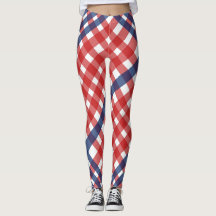 Red White und Blue Gingham Kariert