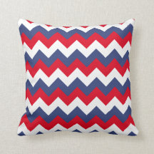 Red White und Blue Zigzag