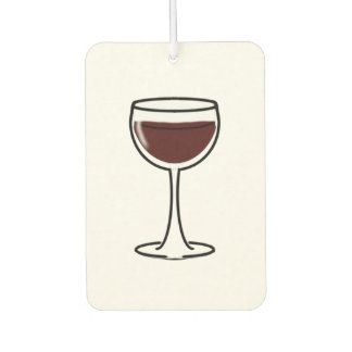 Red Wine Glass Autolufterfrischer