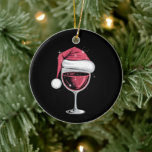 Red Wine Glass Weihnachten Weihnachten Weihnachten Keramik Ornament<br><div class="desc">Red Wine Glass Weihnachten Weihnachten Weihnachten Weihnachten Weihnachten</div>