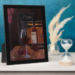 Red Wine Painting by Alfred Fox Fotoplatte<br><div class="desc">Red Wine Painting by Alfred Fox.</div>