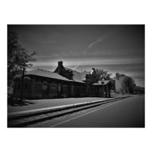 "Red Wing Depot" Fotodruck