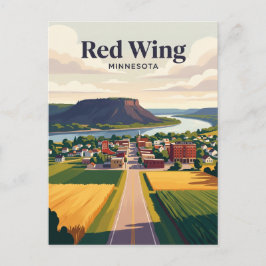 Red Wing USA Postkarte