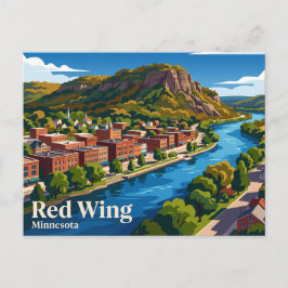 Red Wing USA Postkarte