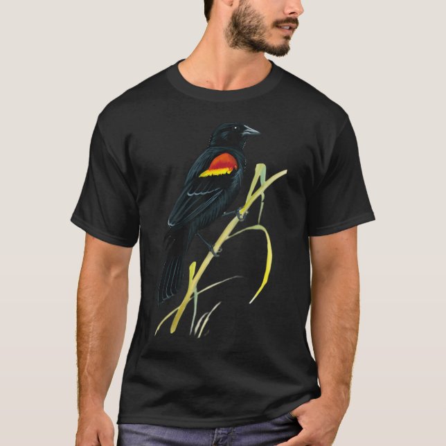 Red-Winged Blackbird T-Shirt (Vorderseite)
