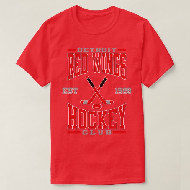 Red Wings Hockey Club T-Shirt (Design vorne)
