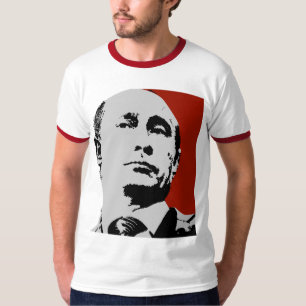 Red Wladimir Putin T-Shirt