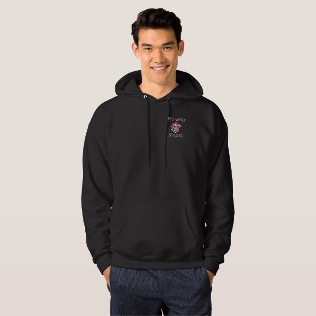 Red Wolf Strong Hoodie (Vorne ganz)