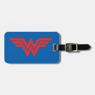 Red Wonder Woman Logo Gepäckanhänger