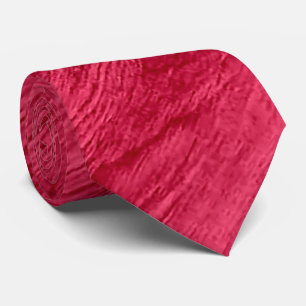 Red Wood Grain Texture #2 Krawatte