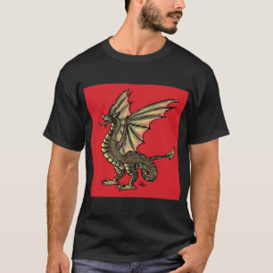 Red Wyvern Dragon T - Shirt