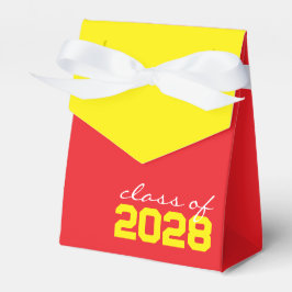 Red & Yellow Abschluss Fevor Boxes Geschenkschachtel
