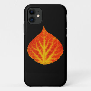 Red & Yellow Aspen Leaf #10 iPhone 11 Hülle
