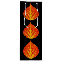 Red & Yellow Aspen Leaf #10