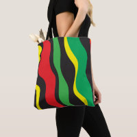 Red Yellow Green Black Rasta Wave