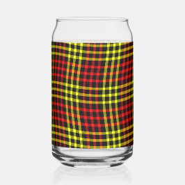 Red Yellow Plaid Checker Seamless Pattern Dosenglas