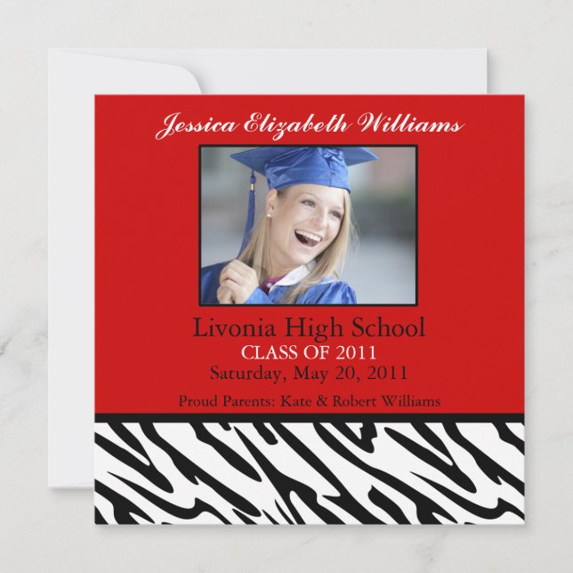 Red Zebra Ankündigung (Vorderseite)