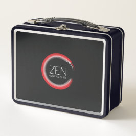Red Zen Metall Brotdose