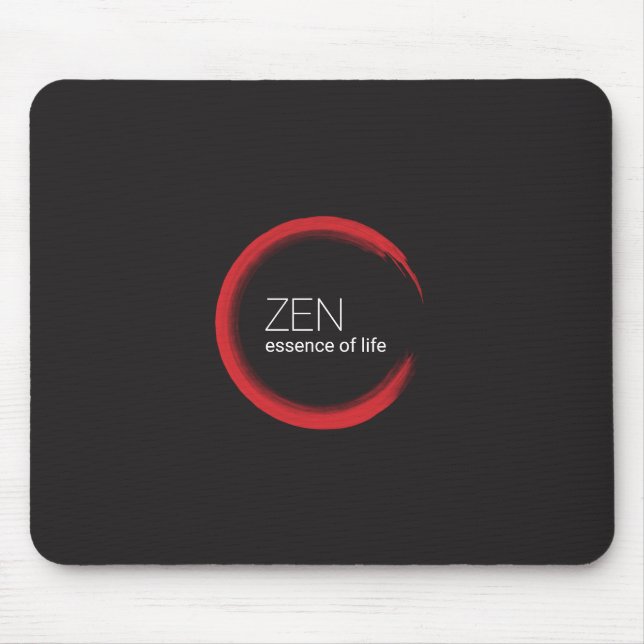 Red Zen Mousepad (Vorne)