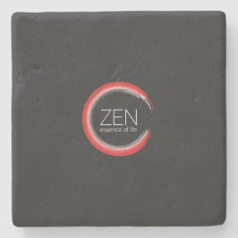 Red Zen Steinuntersetzer