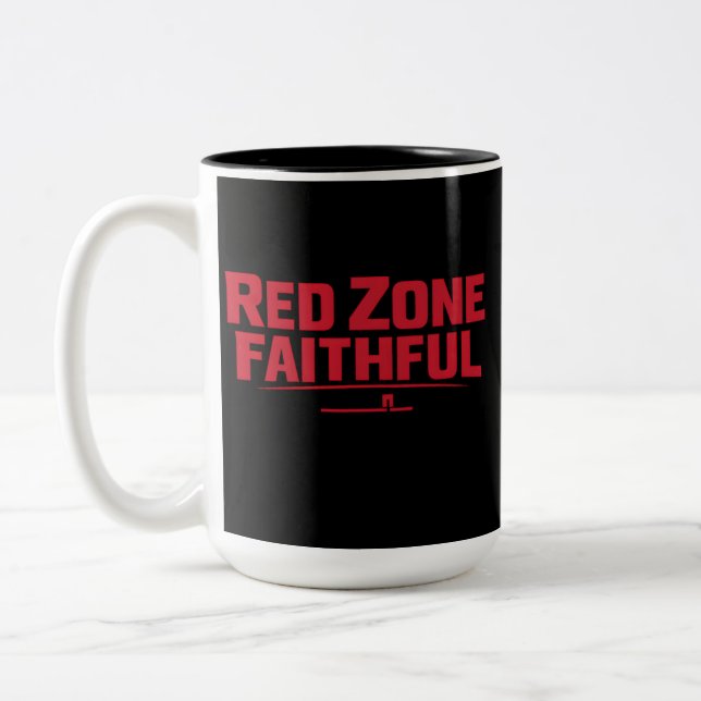Red Zone Faithful Zweifarbige Tasse (Links)
