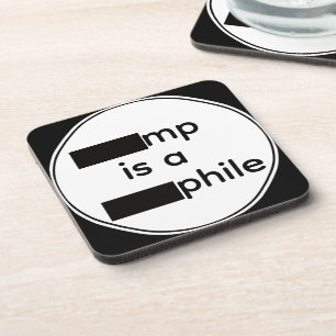 Redacted Bierdeckel Getränkeuntersetzer