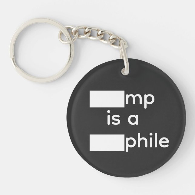 Redacted Keychain Schlüsselanhänger (Vorderseite)