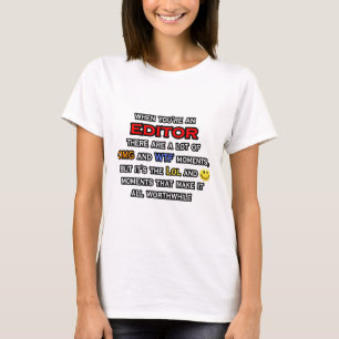 Redaktion ... OMG WTF LOL T-Shirt