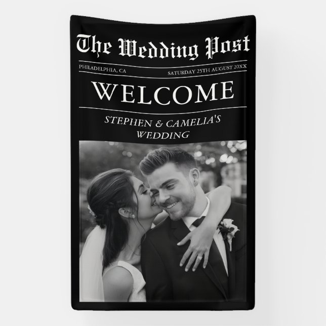 Redaktion Zeitung Begrüßung Begrüßung Banner (Vertikal)