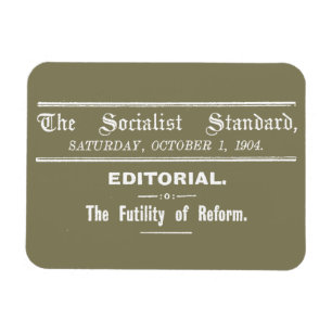 Redaktionelle Beige sozialistischer Magnet