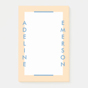 Redaktionelle moderne Typografie Post-It-Notes - G Post-it Klebezettel