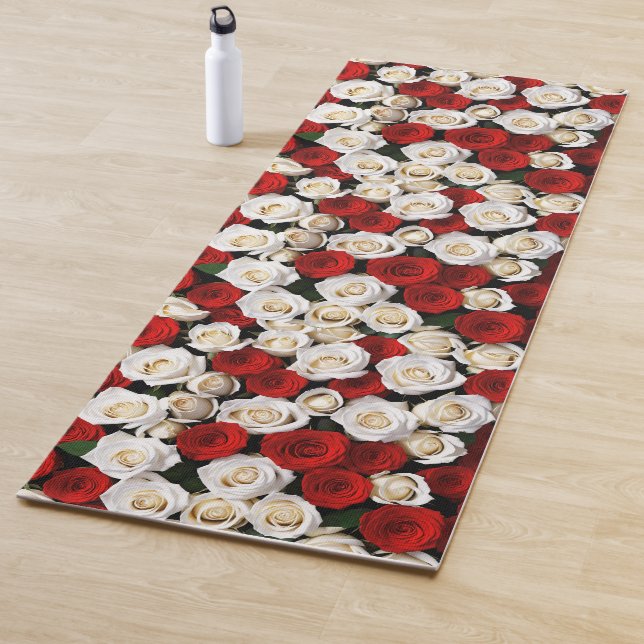 RedandWhiteRoses Yogamatte (Beispiel)