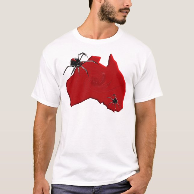 Redback-Spinne Australien T-Shirt (Vorderseite)