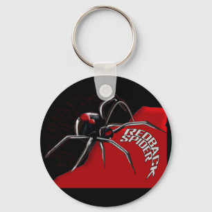 Redback-Spinne Schlüsselanhänger