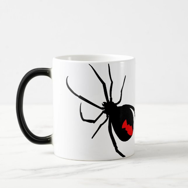 Redback-Spinne Verwandlungstasse (Links)