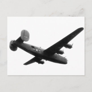 RedBallExpress Carpetbagger B-24 Liberator Postkarte