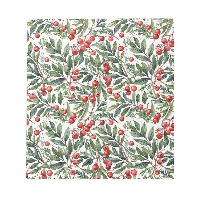 Redberry Christmas Notizblock (Vorderseite)