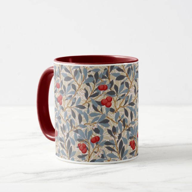 Redberry Tree, William Morris Tasse (Vorderseite Links)