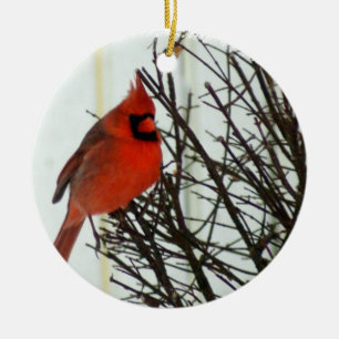 Redbird Keramikornament