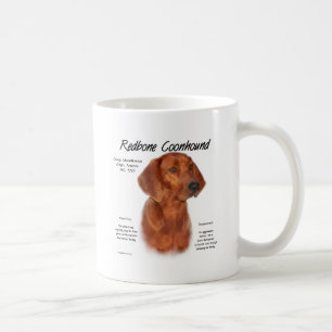 Redbone Coonhound-Geschichtsentwurf Tasse
