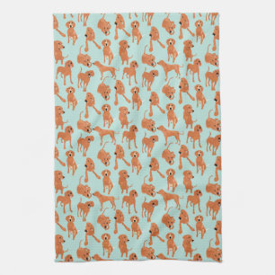 Redbone Coonhound-Geschirrtuch Geschirrtuch