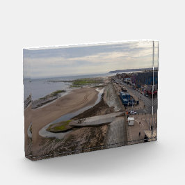 Redcar Beach vom Beacon aus Fotoblock
